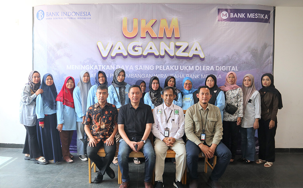 UKM VAGANZA Bank Mestika, berikan Pelatihan Kepada Pelaku UKM